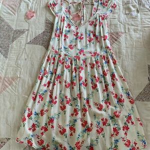 Floral mini sundress